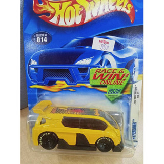 Minicar 1/64 HYPERLINER #1 (Yellow x Black) "Hot Wheels FIRST EDITIONS"