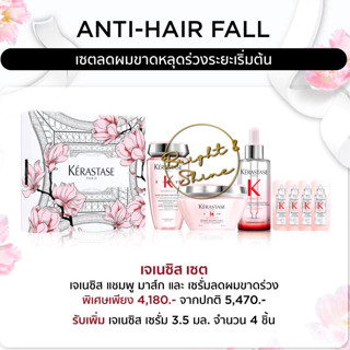 KERASTASE เซ็ตโปรโมชั่น2023 GENESIS Promotion Set  สำหรับดูแลเส้นผมที่มีปัญหาขาดหลุดร่วงและเปราะขาดระหว่างเส้น