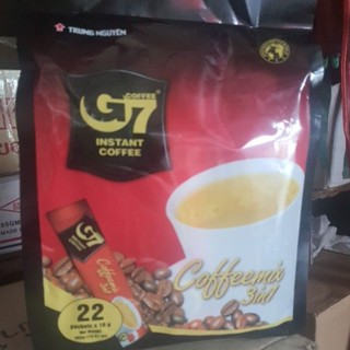 กาแฟ กาแฟเวียดนาม กาแฟสำเร็จรูป 3 in 1 บรรจุ 22 ซอง หอม อร่อย  G7  มีอย.