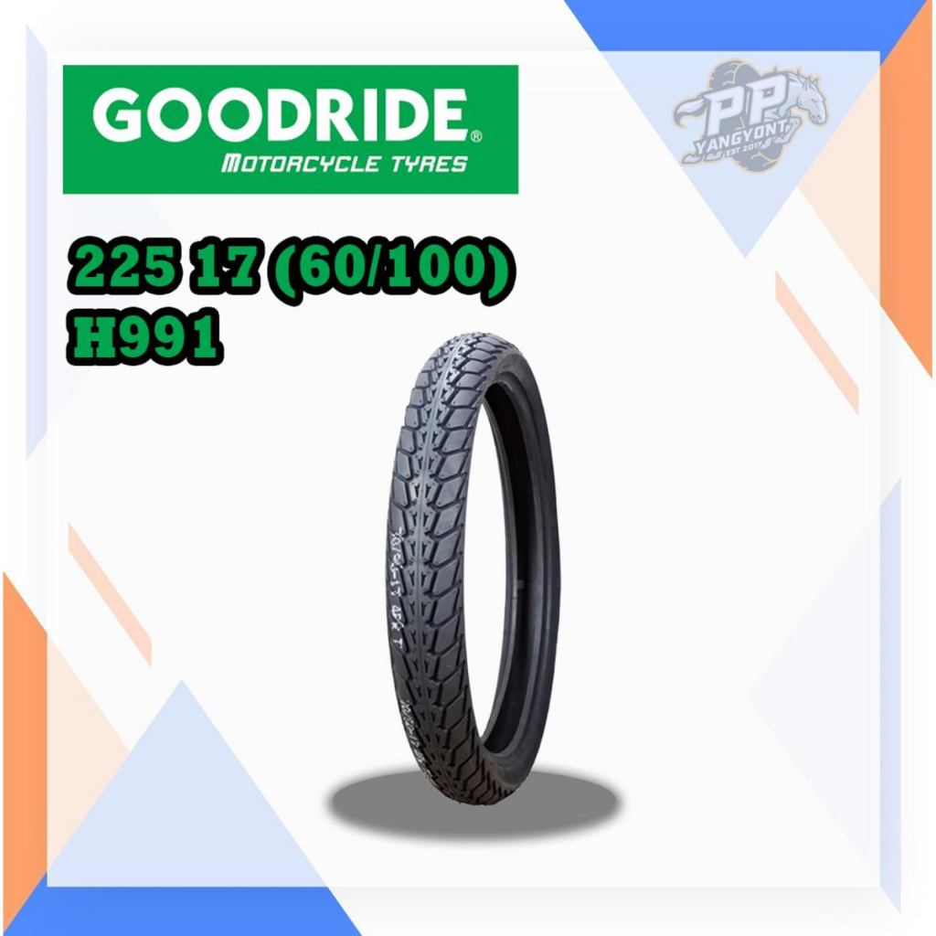 ยางนอกมอเตอร์ไซค์ GOODRIDE กู้ดไรด์ H991 ลายแม็กซิ่ง ขอบ 17 นิ้ว - รูปที่ 2