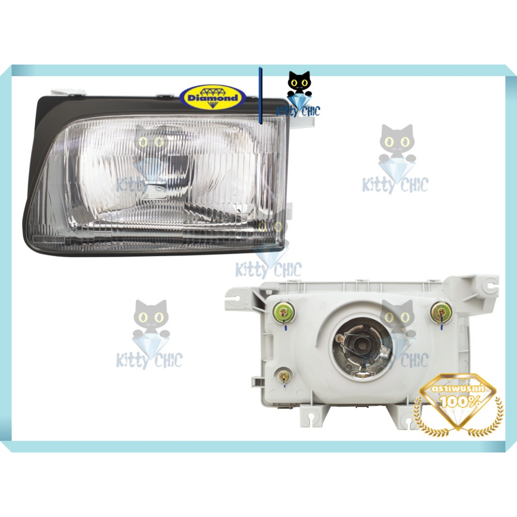 ไฟหน้า ISUZU TFR DRAGON EYE ปี 1997 อีซูซุ ดราก้อนอาย ดาก้อน อาย อีซุซุ ทีเอฟอาร์ ทีเอฟอา ตราเพชร Diamond