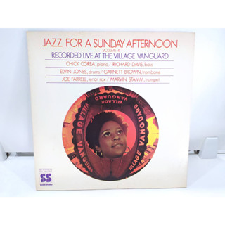 1LP Vinyl Records แผ่นเสียงไวนิล JAZZ FOR A SUNDAY AFTERNOON   (H4E64)