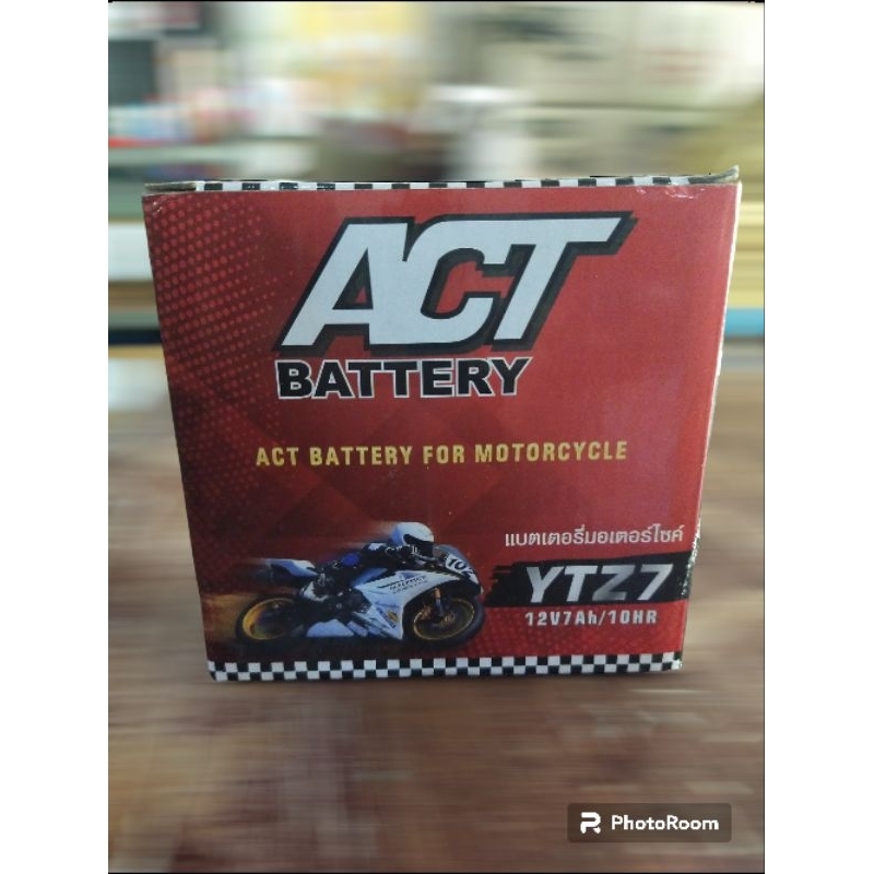 ACT (YTZ7) แบตเตอรี่มอเตอร์ไซด์