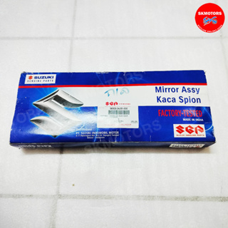 กระจกมองหลังด้านขวา รหัส 56500-34J51-000 สำหรับรถรุ่น SUZUKI RAIDER 150 Fi อะไหล่แท้เบิกศูนย์ 100%