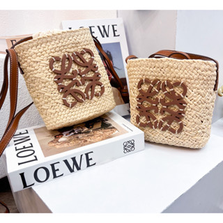 กระเป๋าสาน Loewe งานสาน สวยมาก ทรงสีเหลี่ยม ใบเล็ก โลเอเว่