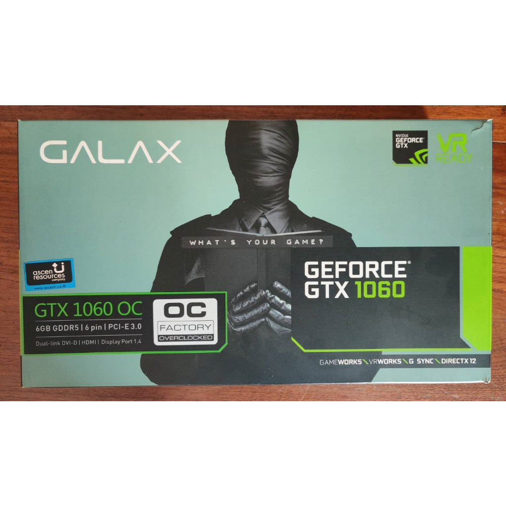 (มือสอง) GALAX GTX 1060 OC 6GB
