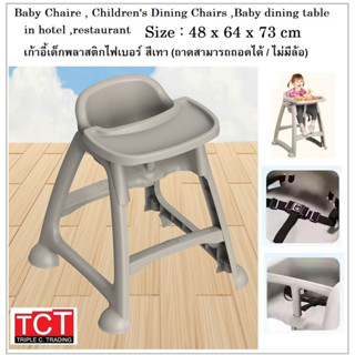 เก้าอี้เด็ก เก้าอี้กินข้าวเด็ก โต๊ะกินข้าวเด็กพร้อมถาด Highchair / Baby Chair