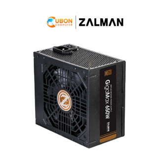 POWER SUPPLY ZALMAN (อุปกรณ์จ่ายไฟ) GIGAMAX 650W - 650W 80 PLUS BRONZE รับประกัน 5 ปี