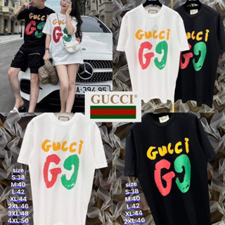 GUCCI T-SHIRT UNISEX 🖤🤍 เสื้อยืด Gucci 🏷️Hiend 1:1 cotton 💯 ร้านค้าจัดส่งไว