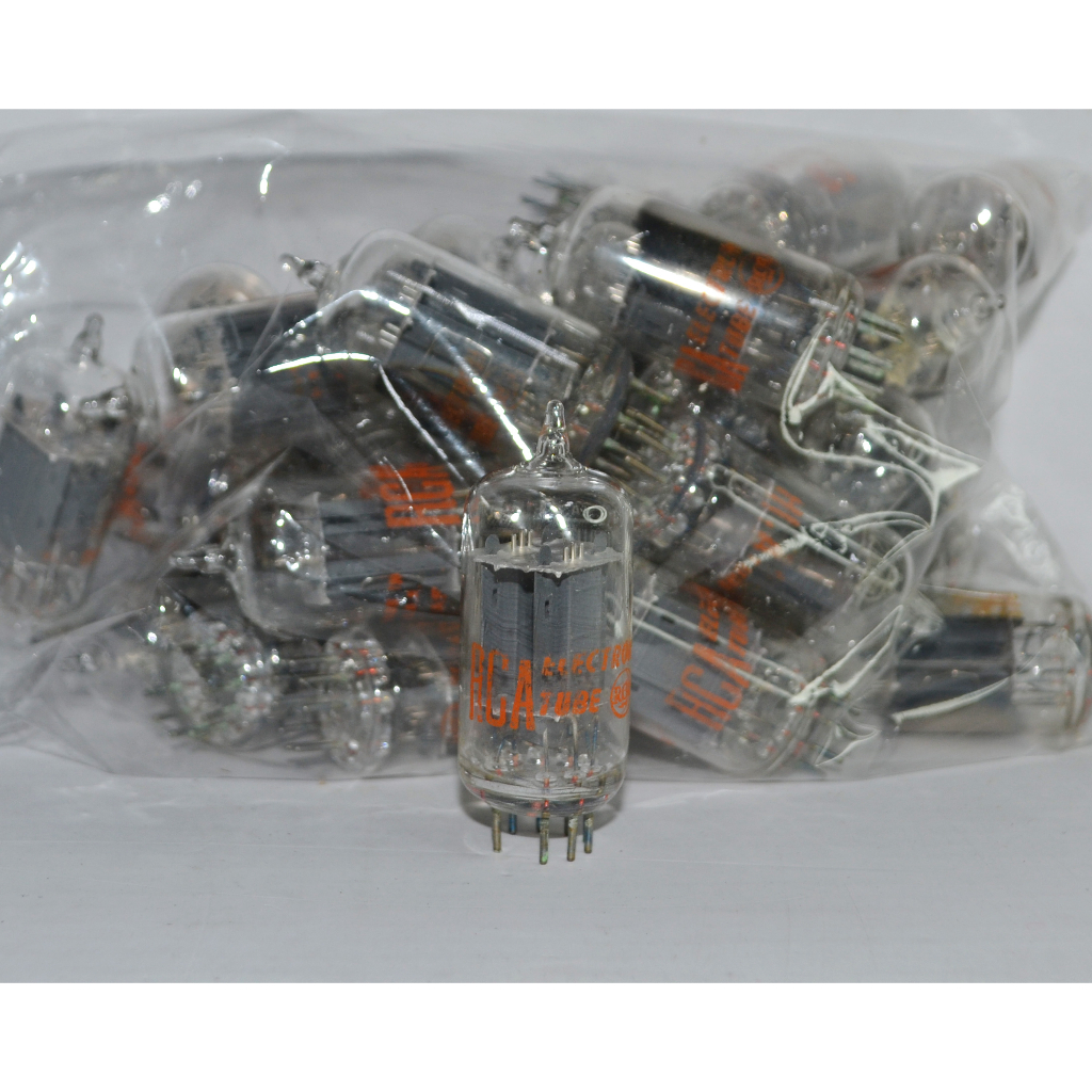 รวมหลอดเบอร์ 12au7 (5814,5963,6189,ecc82,cv4003) เกรดทหาร USA. หลายรายการ ราคา ขายเป็นคู่เเละเเยกเดี