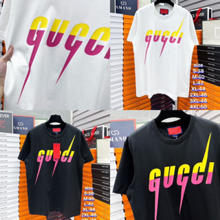 GUCCI T-SHIRT UNISEX 🖤🤍 เสื้อยืด Gucci 🏷️Hiend 1:1 cotton 💯 ร้านค้าจัดส่งไว