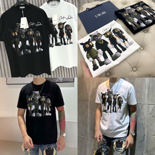 DIOR T-SHIRT UNISEX  🥷🏻 เสื้อยืด DIOR 🏷️Hiend 1:1 cotton 💯 ร้านค้าจัดส่งไว