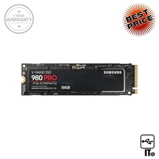 500 GB SSD M.2 PCIe 4.0 SAMSUNG 980 PRO (MZ-V8P500BW) NVMe ฮาร์ดดิส ฮาร์ดดิสก์ ประกัน 5Y