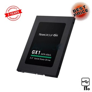 480 GB SSD SATA TEAM (GX1) ฮาร์ดดิส ฮาร์ดดิสก์ ฮาร์ดดิสก์ ssd ฮาร์ดดิสก์คอมพิวเตอร์ ประกัน 3Y