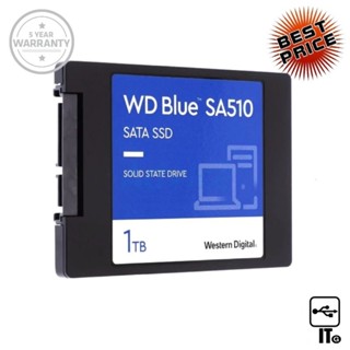 1 TB SSD SATA WD BLUE (WDS100T3B0A) 3D NAND ฮาร์ดดิส ฮาร์ดดิสก์ ฮาร์ดดิสก์ ssd ฮาร์ดดิสก์คอมพิวเตอร์ ประกัน 5Y