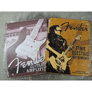 ป้ายไม้ fender ขนาด 28x36 Cm. ป้ายคุณภาพ