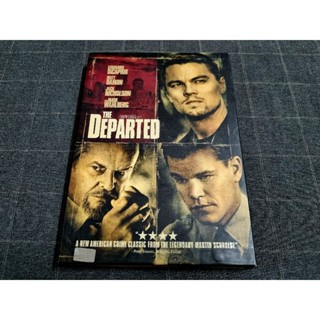 DVD ภาพยนตร์อาชญากรรม เฉือนคม รีเมคจากหนังฮ่องกง 2 คน 2 คม "The Departed / ภารกิจโหด แฝงตัวโค่นเจ้าพ่อ" (2006)