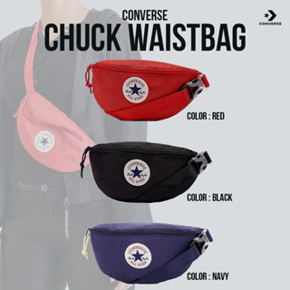 Converse Collection คอนเวิร์ส กระเป๋าคาดเอว กระเป๋าแฟชั่น มี 3 สี WaistBag Chuck รุ่น 1619907 (790)