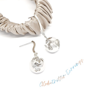 Fyne Fories Globetrotter Earrings ♡ ต่างหูลูกโลก ♡ fynefories