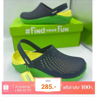 รองเท้าแตะ Crocs LiteRide Clog เบอร์ 36 ถึง 46  ใส่ได้ทั้งผู้หญิงและผู้ชาย ใส่สบายพื้นนุ่ม