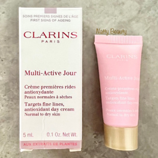 🔥แท้💯%🔥ฉลากไทย 5ml.ผลิต6/64 ครีมกลางวัน Clarins Multi-Active Jour Day