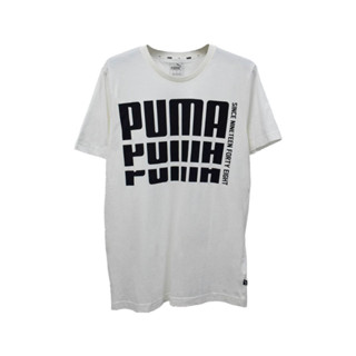 เสื้อยืดเเขนสั้น   PUMA (TSM-PUM-041) ผ้านิ่มใส่สบาย ระบายอากาศดี ใส่ได้ทั้งชายและหญิง