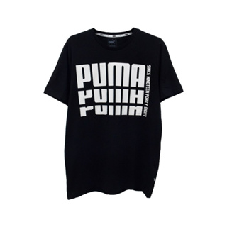 เสื้อยืดเเขนสั้น   PUMA (TSM-PUM-042) ผ้านิ่มใส่สบาย ระบายอากาศดี ใส่ได้ทั้งชายและหญิง