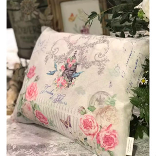 หมอนผ้าใบ Rose Garden Grocery เครื่องใช้ในบ้าน หมอนโซฟา