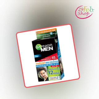 (6ซอง/กล่อง)Garnier Men Turbo Light Oil Control Serumการ์นิเย่ เมน เทอร์โบไลท์ ออยล์ คอนโทรล เซรั่ม 7 กรัม