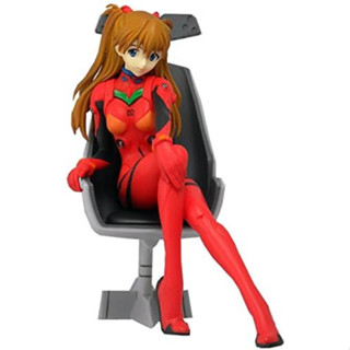 Sega Evangelion Movie Version II รูปสาวพรีเมี่ยมพร้อมเก้าอี้ Asuka