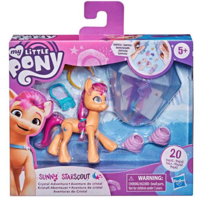 My Little Pony A New Generation Crystal Adventure Sunny Starscout การันตีสินค้าแท้ พร้อมส่ง