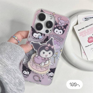 เคสลายการ์ตูน เคสแถมที่ติด เคสแถมGriptok เคสแถมHolder 🧁เคสคุโรเค้ก+ไอริง