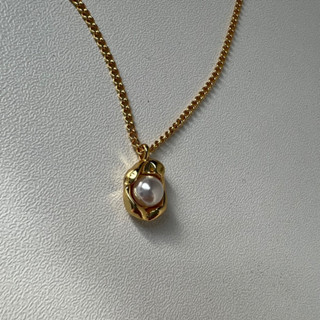 Adoreofficial.bkk | Pearl charm gold necklace