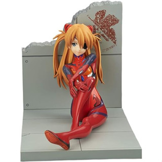 Shin Evangelion Movie Shikinami Asuka Langley Plug Suit Ver. ภาพยนตร์สีใหม่ 1/7 Scale PVC Pre-painted Complete Figure BF090