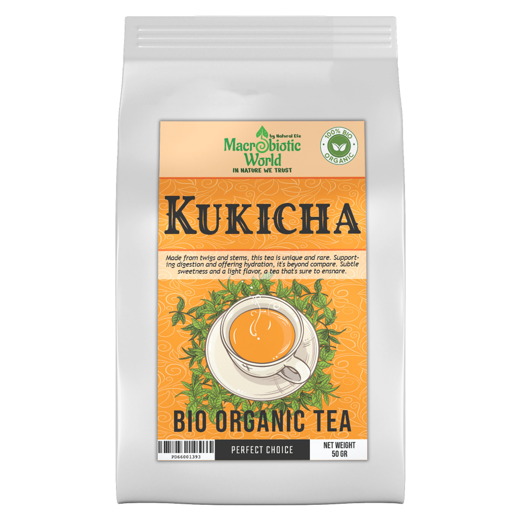 Organic/Bio Kukicha Herb Tea | ชาคูคิชะ 50g
