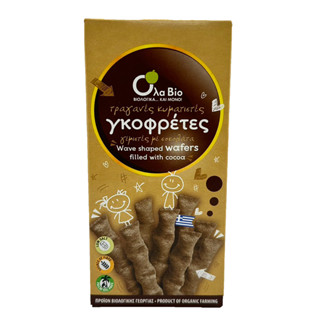 Natural Efe | OLA BIO | Crispy Wafer Sticks Cocoa | คริสปี้ เวเฟอร์ ช็อคโกแลต 140g