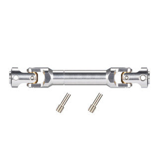 Drive shaft Stainless steel CNC สำหรับรถบังคับ 1/10 SCX10 Crawler TRX4  1/14 Tamiya Drive shaft joint เพลาขับสแตนเลส