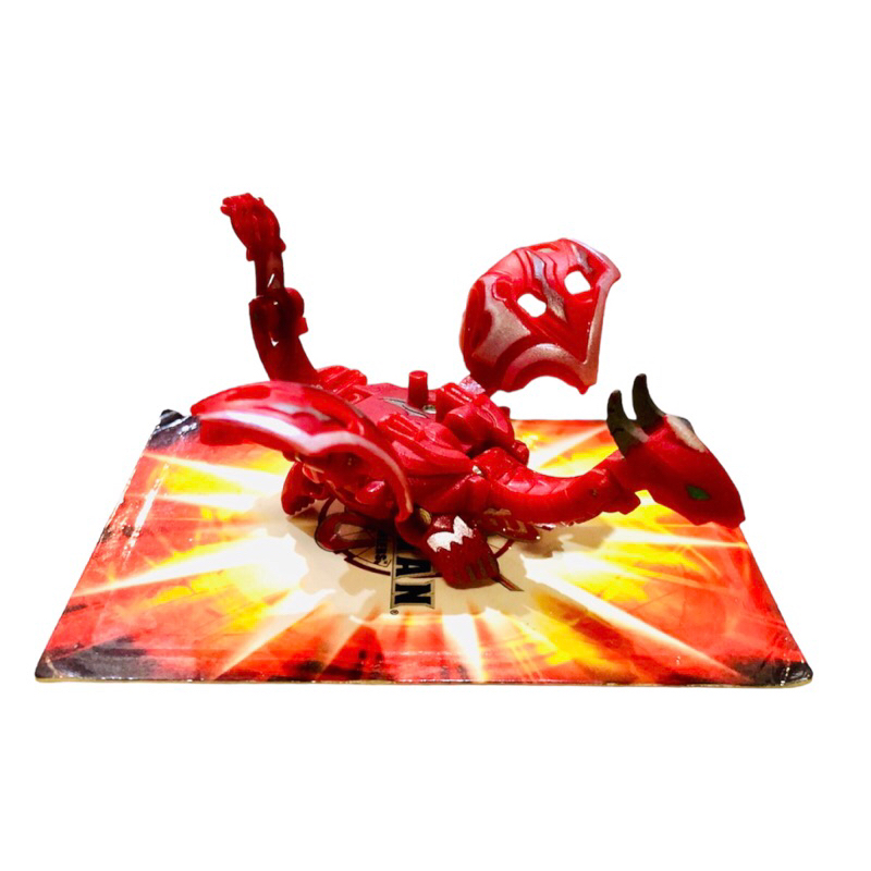 Bakugan Gundalian Invaders Red Pyrus Crimson &amp; Pearl DHARAK #บาคุกัน
