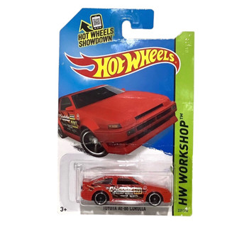 Hotwheels Toyota AE-86 Corolla ลาย Greddy ( Toyota 86 เต้าหู้ ) งานปีเก่า 2015