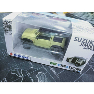 Suzuki Jimny 2018 JB74 chiffon Ivory met. diecast modelcar BM Creations 1:64