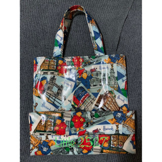 HARRODS Paddington Bear  Shopper Bag (ขนาด กว้าง 9.5นิ้วXยาว 9.5นิ้ว)