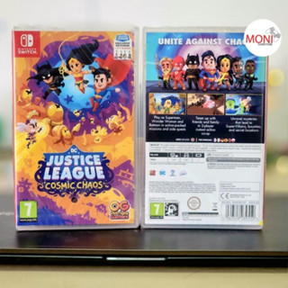 [มือ1 พร้อมส่ง] DC Justice league Cosmic Chaos แถมพวงกุญแจ (EU) (EN) แผ่นเกมส์ Nintendo Switch Game