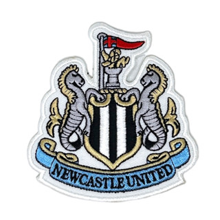 อาร์มปัก Newcastle United ตัวรีดติดเสื้อ อาร์มปัก นิวคาสเซิล อาร์มรีดติดเสื้อสาลิกาดง อาร์มปักโลโก้ทีมฟุตบอลพรีเมียร์ลีก