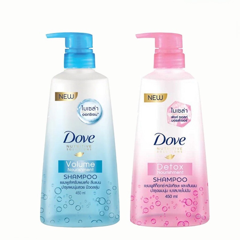 แชมพู Dove shampoo micellar / โดฟ แชมพู ไมเซล่า 450 ml