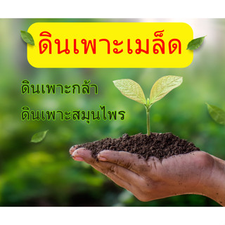 ดินเพาะเมล็ด ดินเพาะกล้า🌱2,500 กรัม คุณภาพ พร้อมใช้ได้ทันที