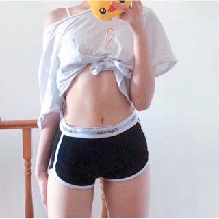 กางเกงขาสั้นผู้หญิงซีเคสินค้าพร้อมส่ง