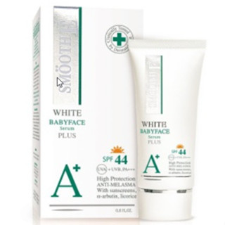 SMOOTH E White BabyFace Serum Plus SPF 44 ขนาด24 กรัม (0.8 OZ.)