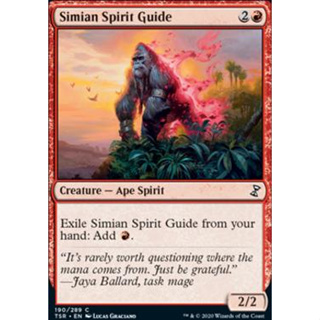 Simian Spirit Guide การ์ด Magic The Gathering ของแท้ จากชุด Time Spiral Remastered