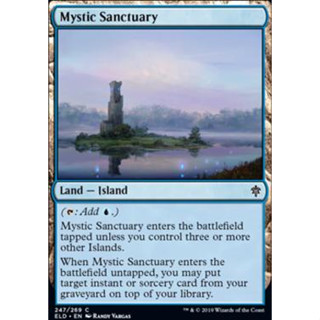 Mystic Sanctuary การ์ด Magic The Gathering ของแท้ จากชุด Throne of Eldraine