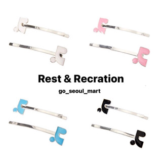 พร้อมส่งในไทย 🇹🇭‼️ Rest&amp;Recreation รุ่น RR Metal Color Hairpin🎀